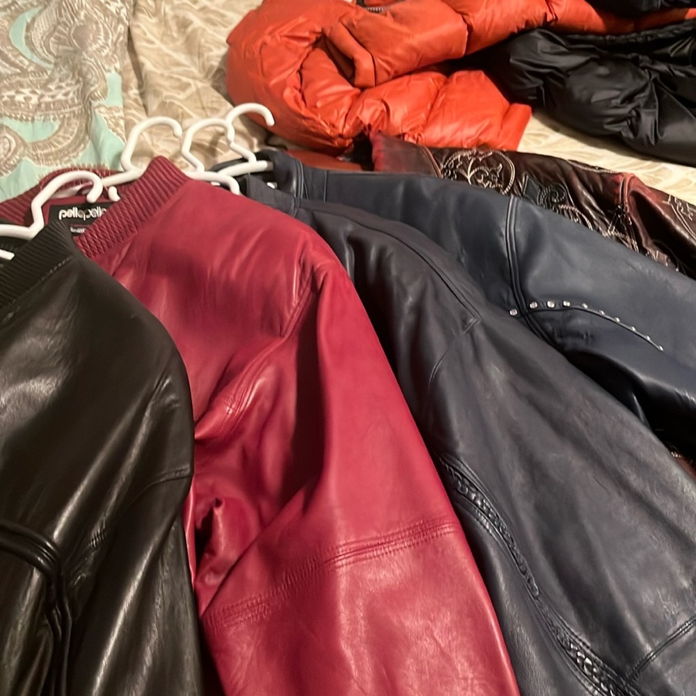 Pelle Pelle leather jackets for sale some in good shape some not